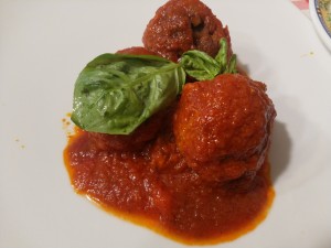 Polpette al sugo Da Tonino